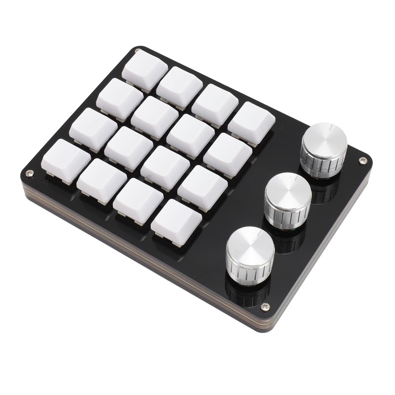 Mini 16 Key Keypad with 3 Knob Custom Programming Hot