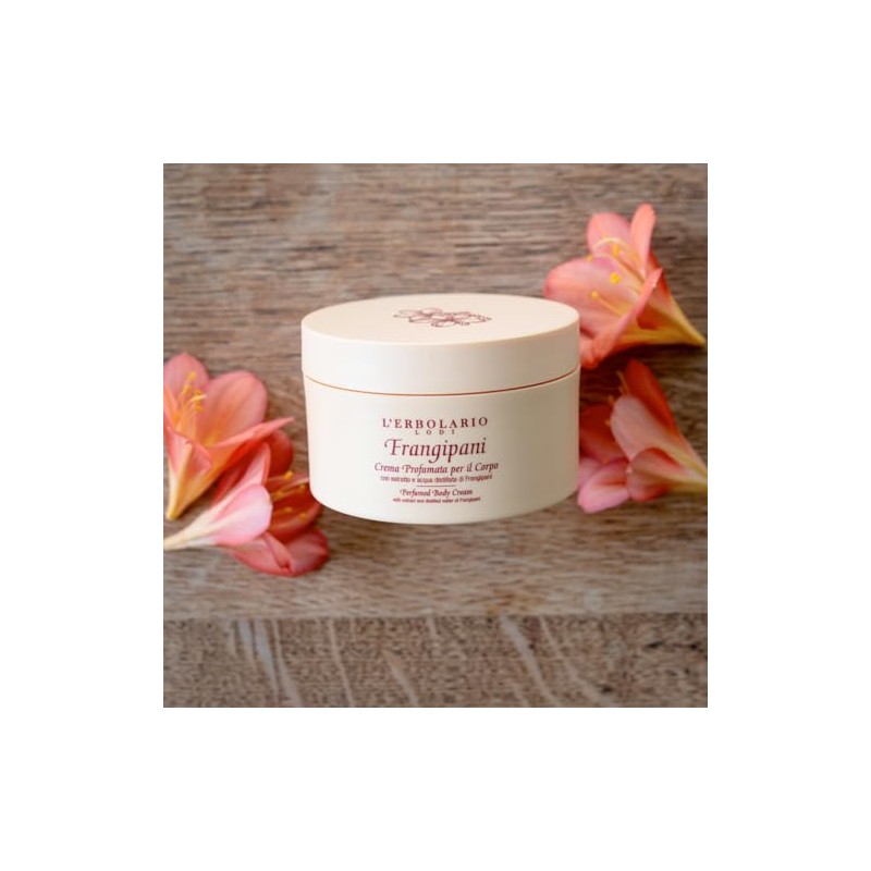 Perfumed Body Cream - Frangipani by LErbolario for Unisex -