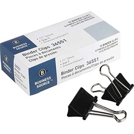 Business Source Fold-Back Binder Clips (Pack of 1440)