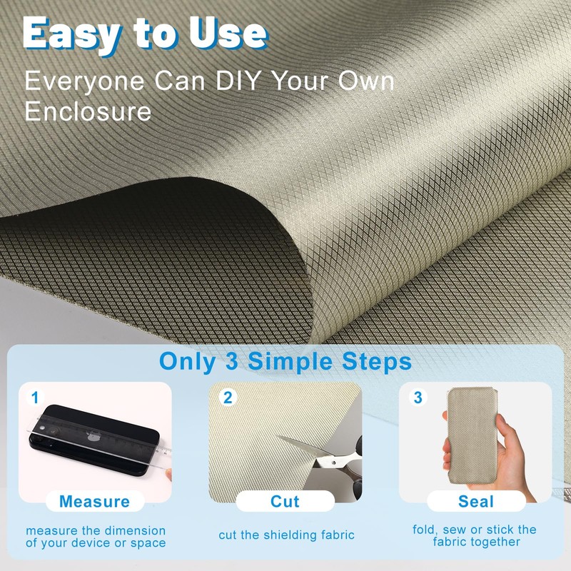 Faraday Fabric - Faraday Cloth for EMP Shield and Faraday