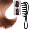 Peine de dientes anchos, 2 peines profesionales de peluquería con