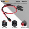 Surieen Anderson Solar Plug to 50A Connector Cable, 10AWG Plug