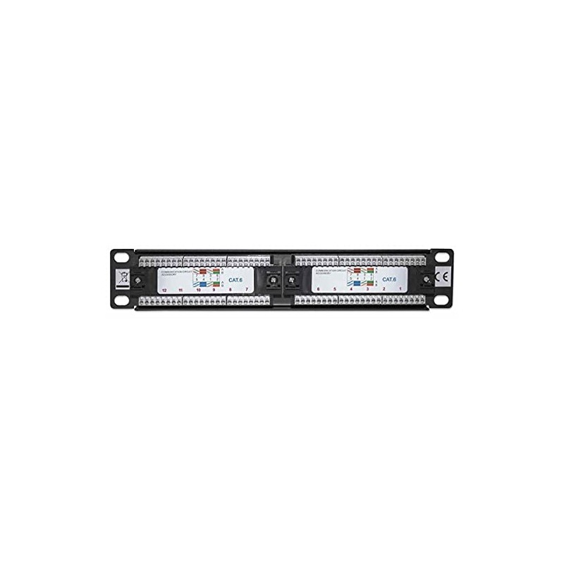 10In Cat6 Patch Panel