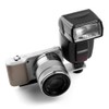 Fotover Horizontal Camera Flash Flashgun Holder Bracket with Hot-Shoe with