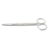BlueInox Medical Dressing Scissors Sharp/Blunt 14 cm Stainless Steel Straight Blade