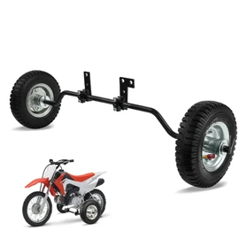 Dirt Bike Training Wheels for PW50, MX125 & CRF50 | Universal Fit 50cc 49cc Kids Dirt Bikes | Compatible with yamaha PW50/TTR50, razor MX125/MX350/MX400, honda CRF50 | Easy Install & 10-Year Warranty