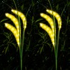 Solar Foxtail Garden Lights for Outdoor Decor – 3-Head LED