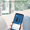 Door Magnetic Alarm Sensor WiFi Connection Light Sound APP Remind