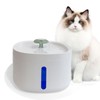LIFFY Small Pet Water Fountain 2.6L Automatic Water Dispenser for
