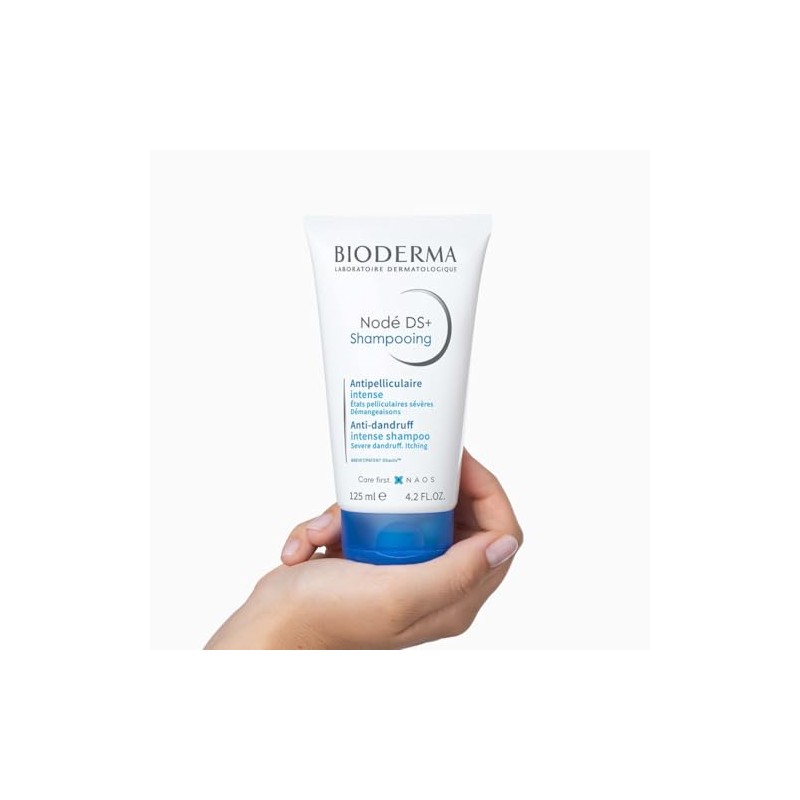 Bioderma Node Ds+ Shampoo Intenso Anti-Caspa, Unisex, 4.2 Oz
