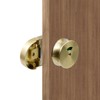 Chinflly Vacant Occupied Bathroom Lock,Indicator Door Lock Indicating DeadBolt for