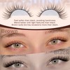 Brown Manga Lash Clusters Anime Lashes Extension C Curl Natural