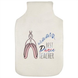 'Best Dance Teacher' Hot Water Bottle Cover (HW00035576)