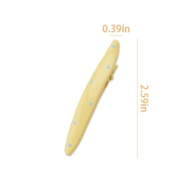 Summer Hair Clips for Women Girls with Polka Dot Side Hair Barrette for Makeup Hair Clip for Fine Thick Thin Hair Clip Barrettes for Women Cute Accessories for Party Concert Prom Hairpin