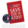 Trump Flag Red Trump Save Kids Flag Wall Home Room