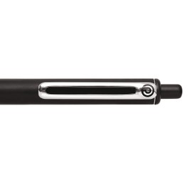 Pentel iZee Bolígrafo BX470 - Boli Retráctil con Cuerpo Mate y Clip Metálico, de Uso muy Cómodo para Escritura Suave, Perfecto para Colegios y Oficinas