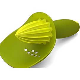 Premium Mini Lemon Squeezer, Orange, Grapefruit, Lemon, Lime Squeezer with Juicing Heads, Ergonomic Handle, Non-Slip Base, and Increased Leverage for Optimal Juicing for Summers (Green)