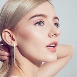 SOFIA MILANI - Women's Earrings 925 Silver - Chain Earrings - 20873, Sterling Silver, No Gemstone