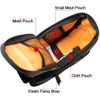 ROCKBROS Bike Saddle Bags with Water Bottle Pouch Waterproof Bike