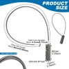 Cable Locks with Combination, Gate Locks for Outdoor Fence Gate,