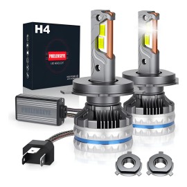 Kit De Faros H4 H11 H7 9005 9006 Luz Led Alta Y Baja 38000lm