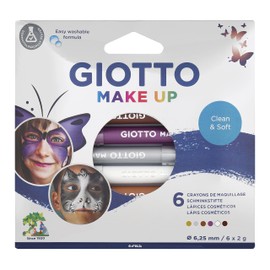 Giotto F474300 Fantasy Make-Up Pen, Unisex Children, Metallic, 0