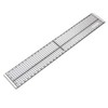 Cutting Ruler with Metal Edge 30cm Long 5cm Wide Transparent