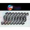 UKDD® Black Giant Gutter Hooks for Hanging Outdoor Christmas Lights