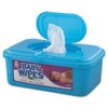 Royal RPPRPBWU80 Baby Wipes Tub, Unscented, White, 80 Per Tub,