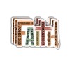 (3Pcs) Faith Sticker Inspirational Quotes Motivational Sayings Christian Jesus Bible