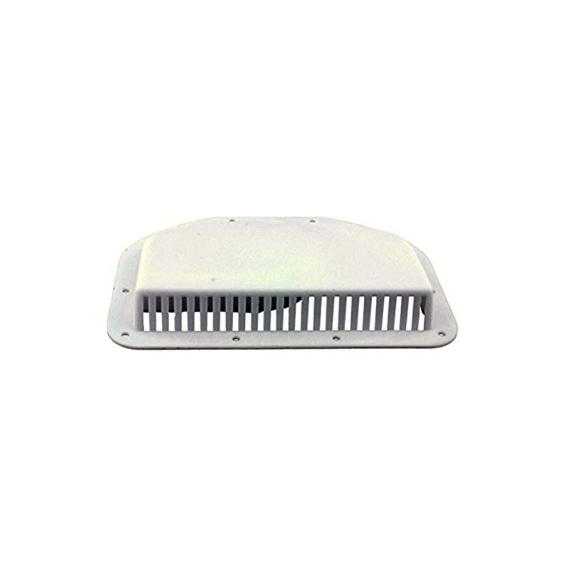 Kaper II L12-0019 White Fits 3" hole Trailer Vent Cover,1