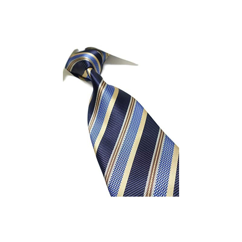 Towergem Men's Necktie Woven Jacquard XL Necktie, 63.0 inches (160