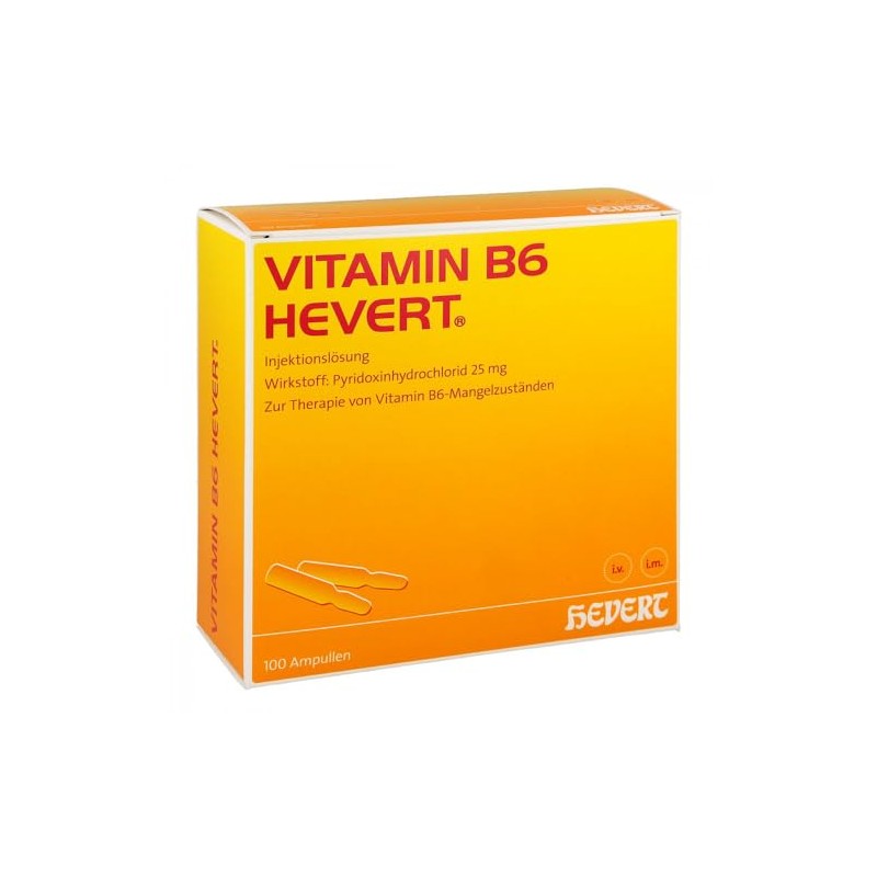 Vitamin B6 HEVERT Ampoules 100 x 2 ml
