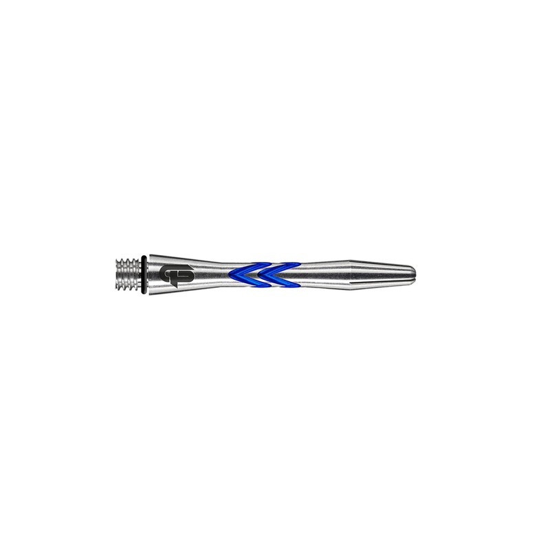 RED DRAGON Gerwyn Price Iceman V-Groove Aluminium Short Blue Stems