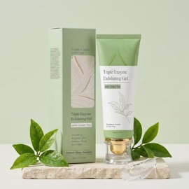 Gel Exfoliante de Té Verde para Rostro1PC                                                                                                             