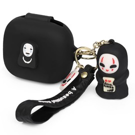 Silicone Case for Powerbeats Pro 2 Wireless Earbuds with Doll Lanyard Carabiner, Cute Cartoon Case Cover Protective Shockproof with Multiple Styles of Design for Powerbeats Pro 2 (FCMen)