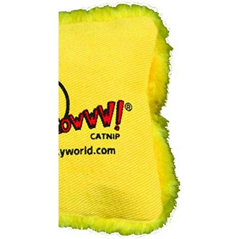 Yeowww! Catnip Pillows Yellow (Single)