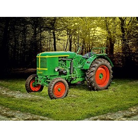 CALVENDO Puzzle Vintage Tractor Deutz 1000 Pieces Laying Size 64 x 48 cm Photo Puzzle Picture by Peter Roder