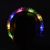 Luminous Headband, Pack of 2 LED Headbands, Luminous Braided Headband,