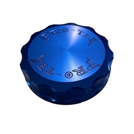 Pro-Tek Rear Brake Fluid Reservoir Cap Made For Honda Interceptor 750 VFR750F 1994 1995 1996 1997 And Honda Interceptor 800 VFR800R 1998 1999 2000 2001 2002 2003 2004 2005 2006 2007 2008 2009 (Blue)