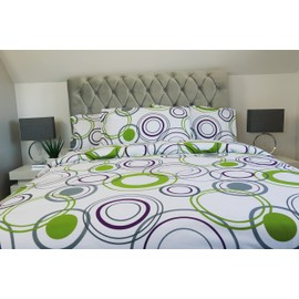 Topzilly Single Duvet Cover Set – Single Bedding Set 3 Pcs- Ultra Soft Anti Allergic cotton rich Luxury Microfiber Duvet Set (Single Bed)