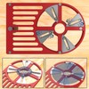 Wood Trimmer Router Router Base Plate, Aluminum Alloy Trimming Machine