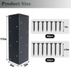 8Pcs Raised Garden Bed Corner Brackets, 11“ x 3” x
