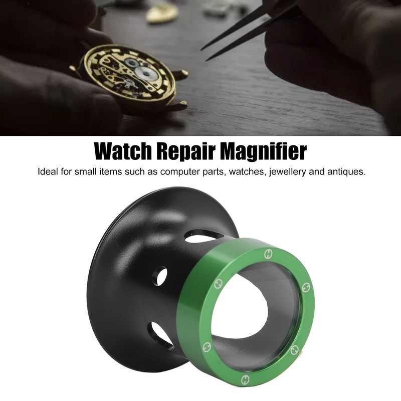 Jewelers Loupe Portable Optical Magnifier Watch Jewelry Experimental Repair Tool