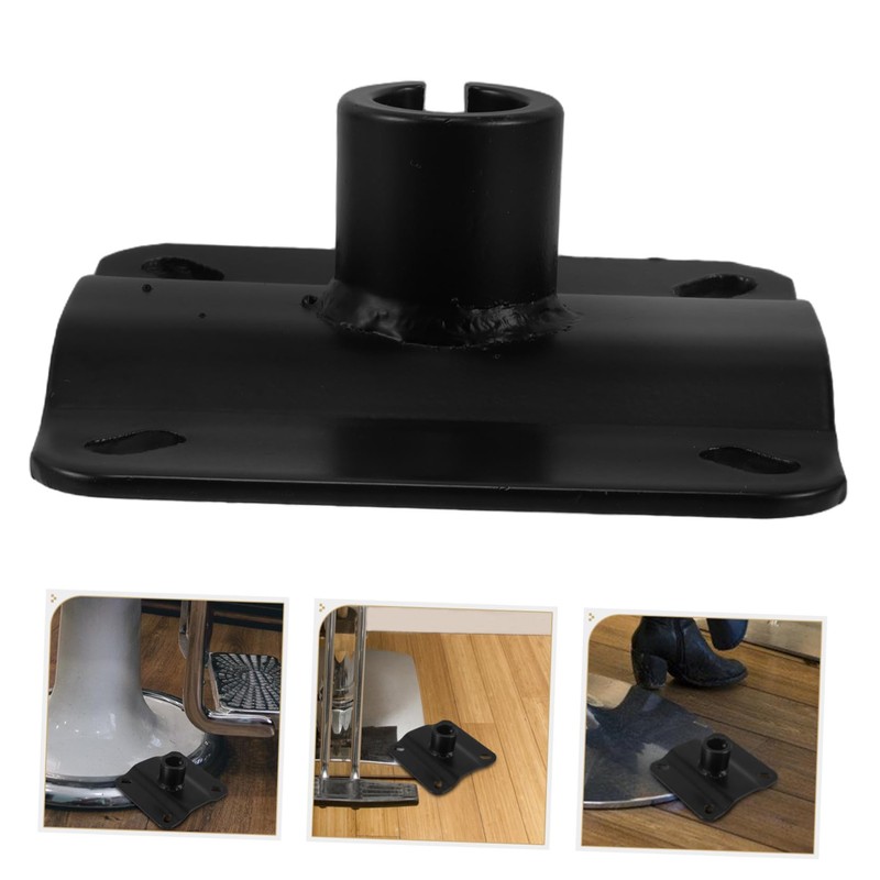 BIUDECO Beauty Chair Chassis Iron Base Replacement Salon Chair Connector