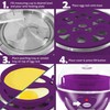 Elite Gourmet Easy Electric 7 Egg Capacity Cooker, Poacher, Omelet