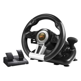 PXN PC Racing Wheel, V3II 180 Degree Universal Usb Car Sim Race Steering Whee...