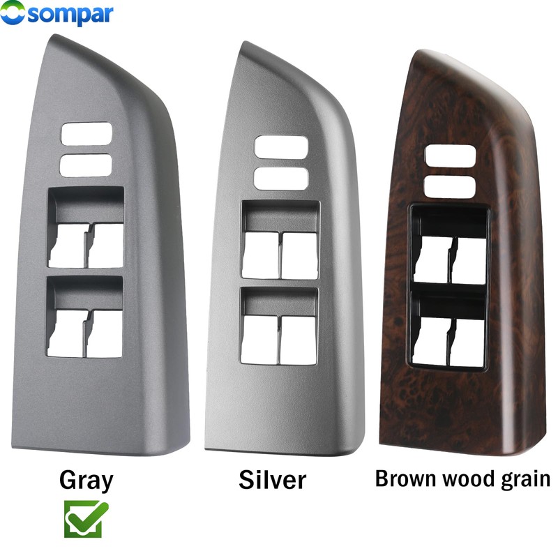 Osompar Door Window Switch Bezel Front Left Driver Side Compatible