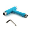 esahpss Blue Muti-Function Portable Skateboard Tools，Skateboard Tool is 14,13,9.7mm with