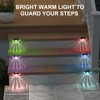 Melunar 12 Pack Solar Deck Lights Outdoor, Solar Step Lights